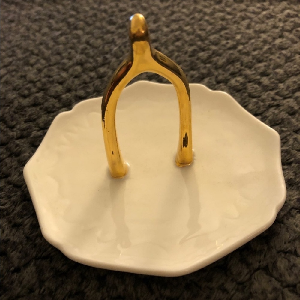 Wishbone jewelry dish from American Eagle